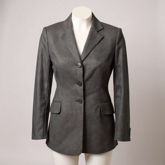 Joseph Gray Wool Blazer Classic Tailored Fit made in France EUC size Medium - Picture 1 of 8